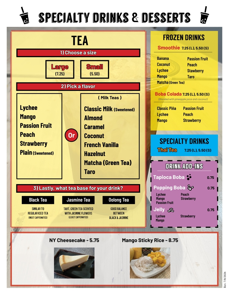Boba Drinks