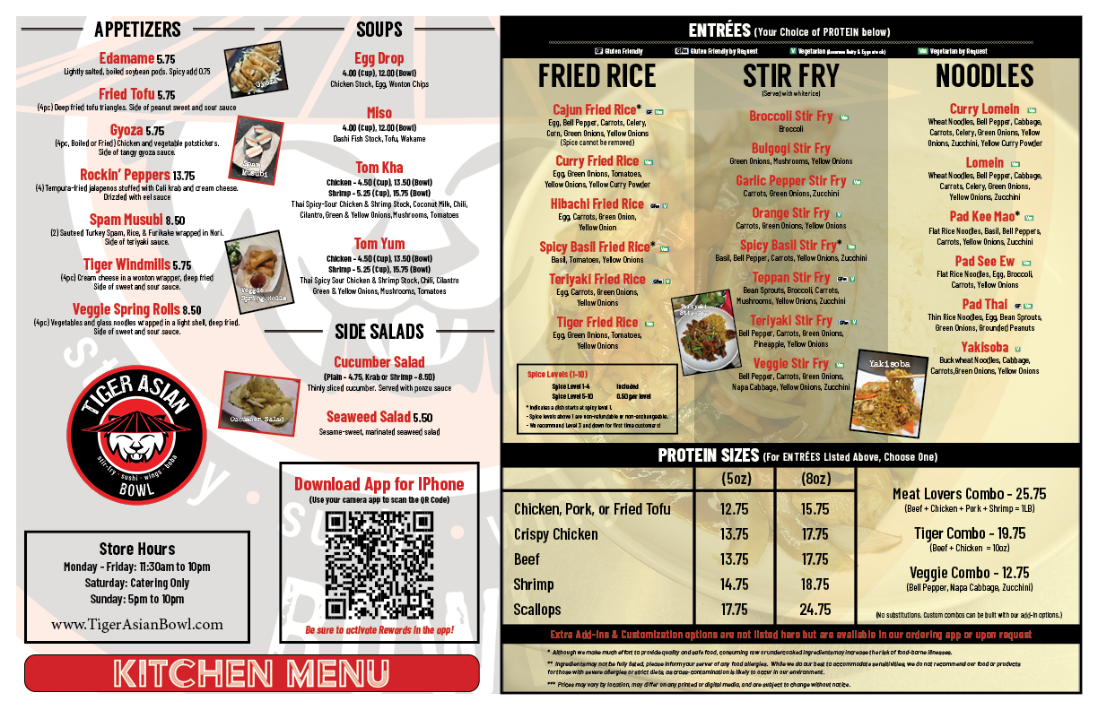 Menu (Front)